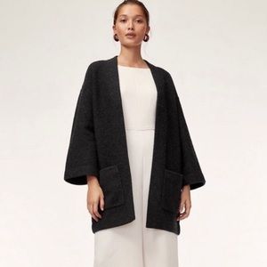 Aritzia Wilfred Wool Brullon Sweater Coat